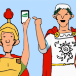 Cartoon of Caesar